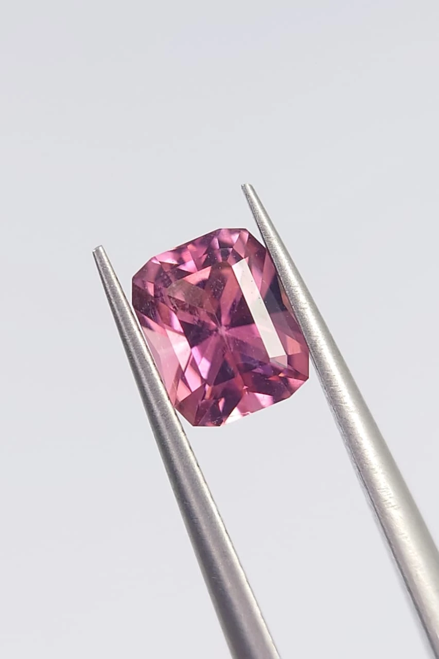 0.93ct Natural Pink Tourmaline Fancy Cut Loose Gemstone From Afghanistan — view 5